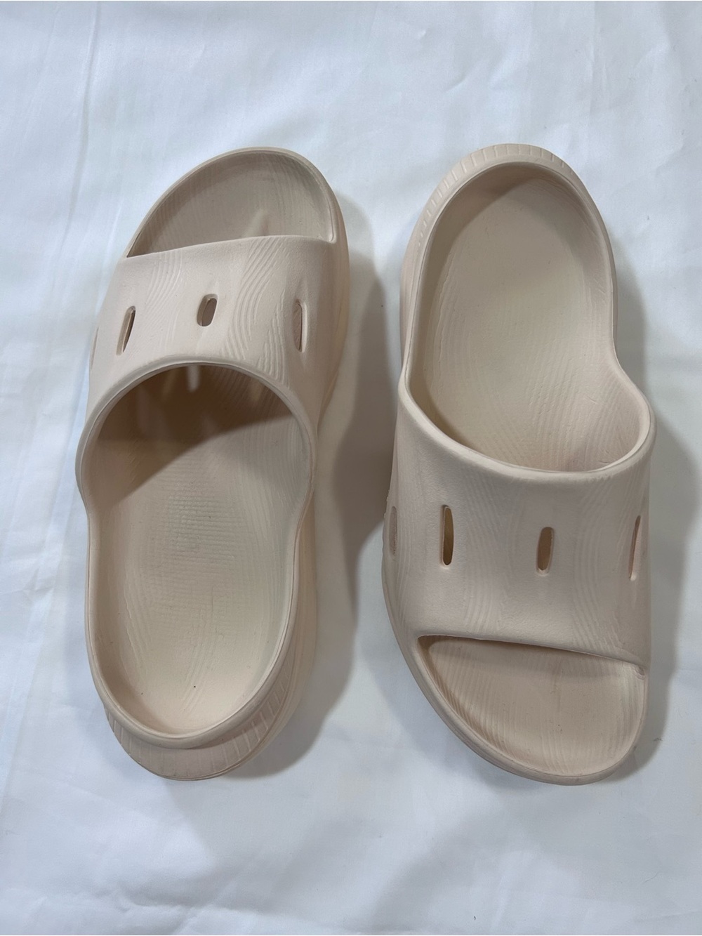 HOKA Beige Ora Recovery Slide,W7 - Picture 15 of 16